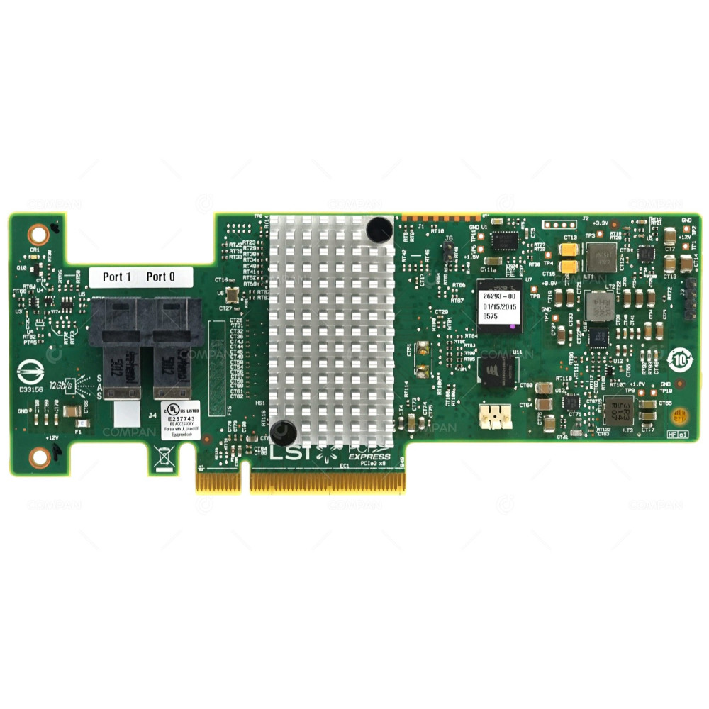 46C9115 IBM M1215 SAS SATA 12GB 8PORTS RAID CONTROLLER PCI-E - 46C9112